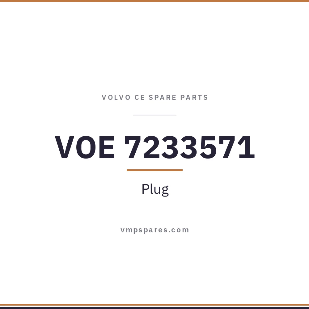 VOE 7233571 – Plug
