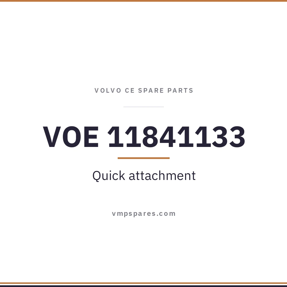 VOE 11841133 – Quick attachment