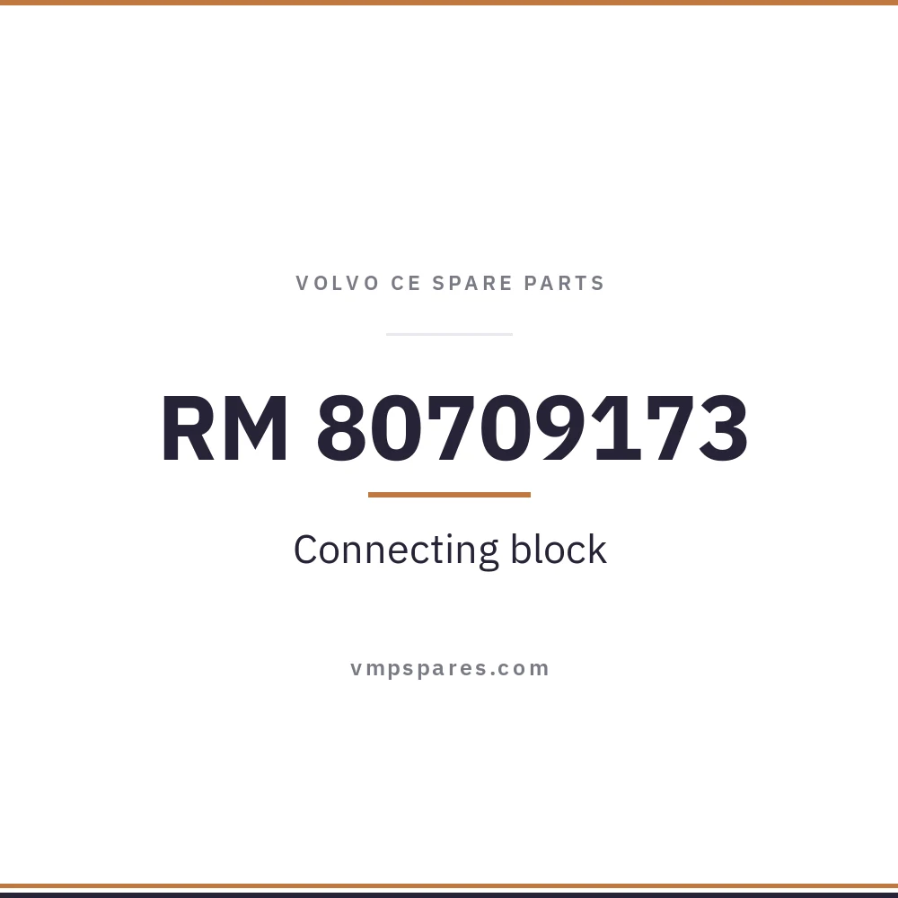 RM 80709173 – Connecting block