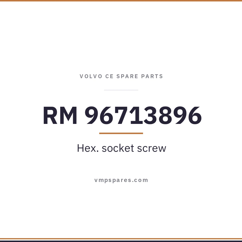 RM 96713896 – Hex. socket screw