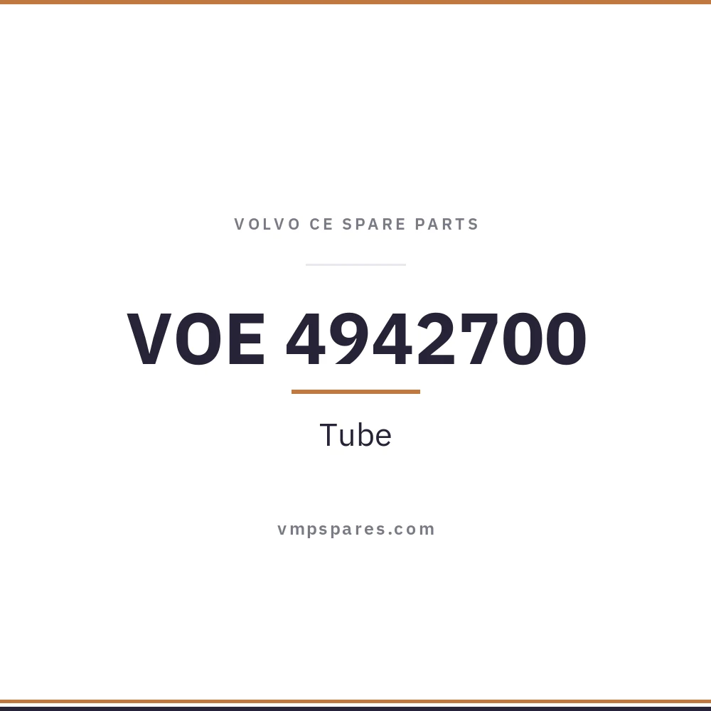 VOE 4942700 – Tube