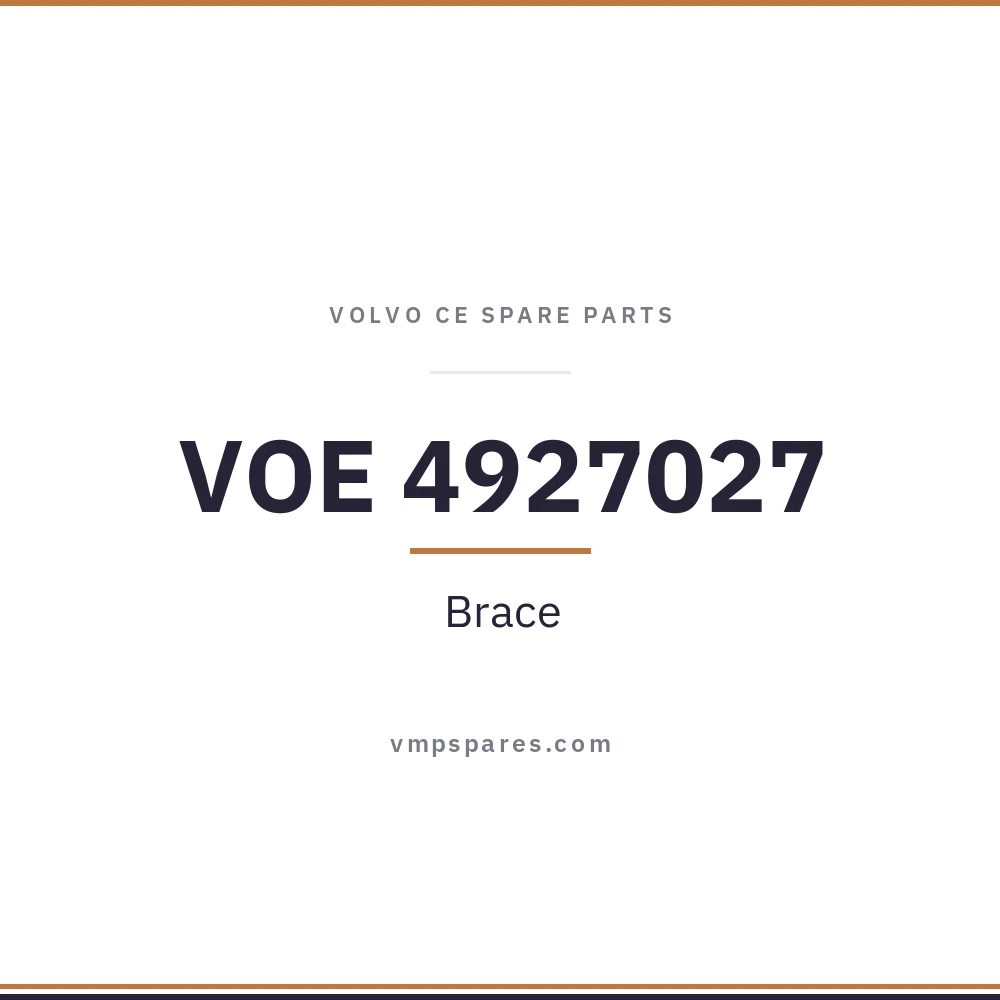 VOE 4927027 – Brace
