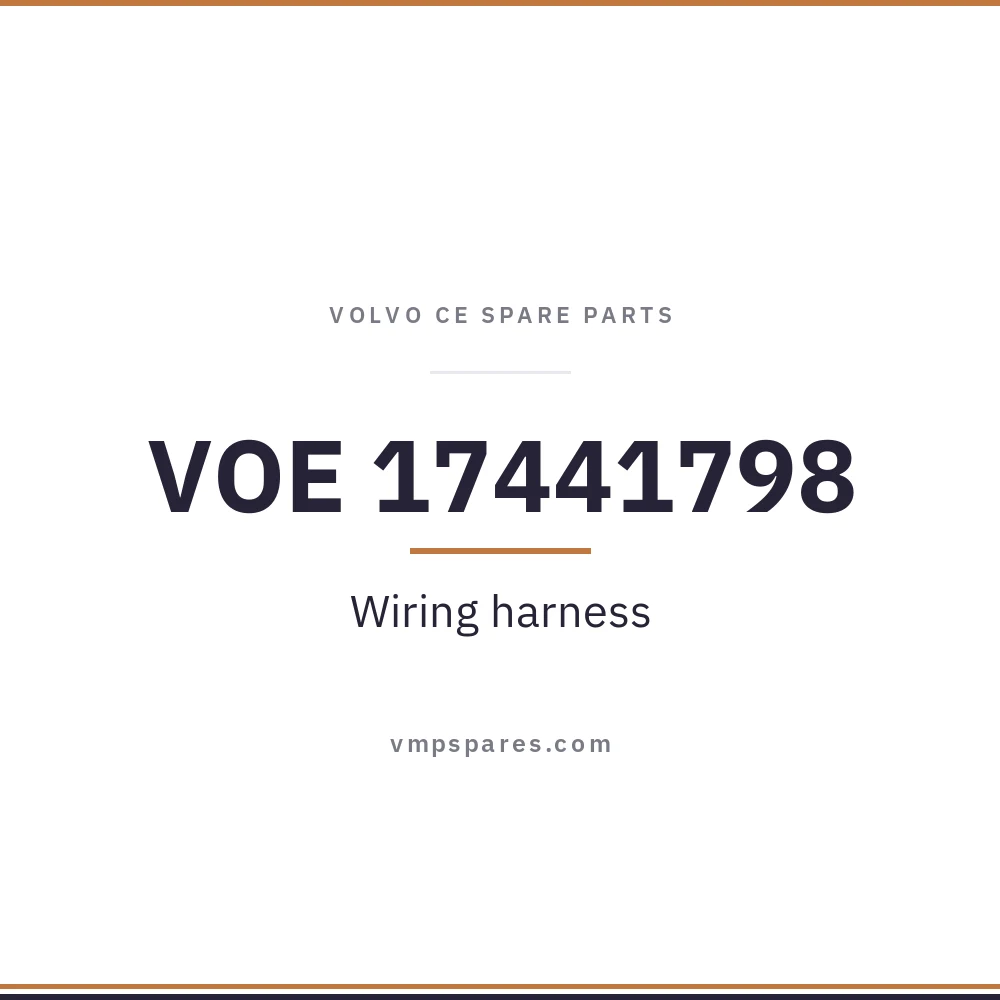 VOE 17441798 – Wiring harness