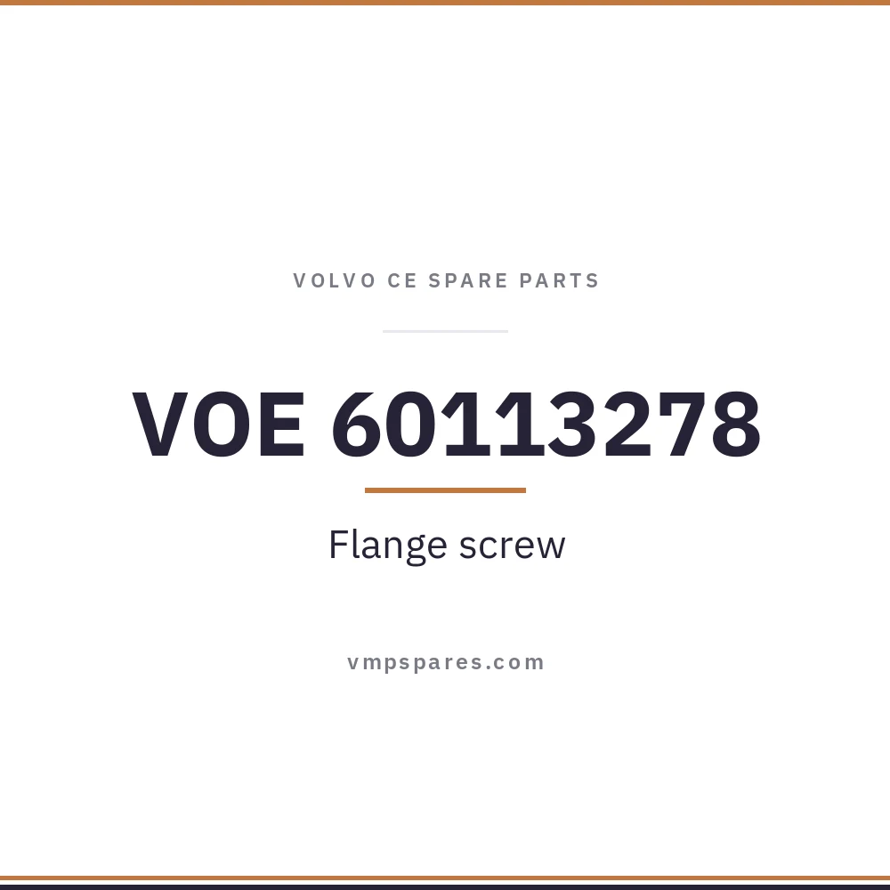 VOE 60113278 – Flange screw