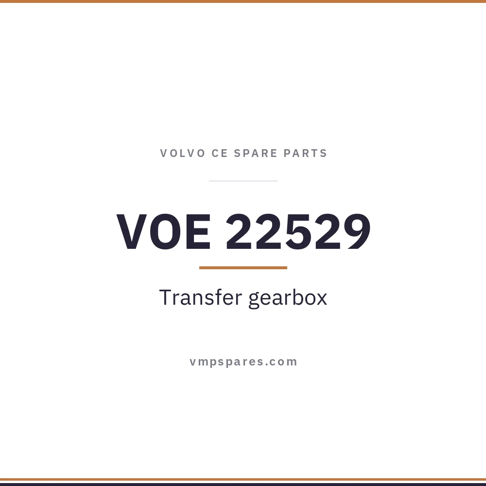 VOE 22529 – Transfer gearbox