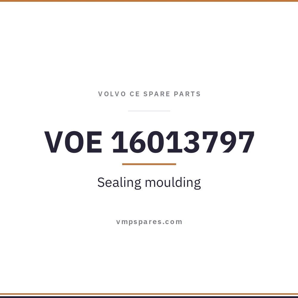 VOE 16013797 – Sealing moulding