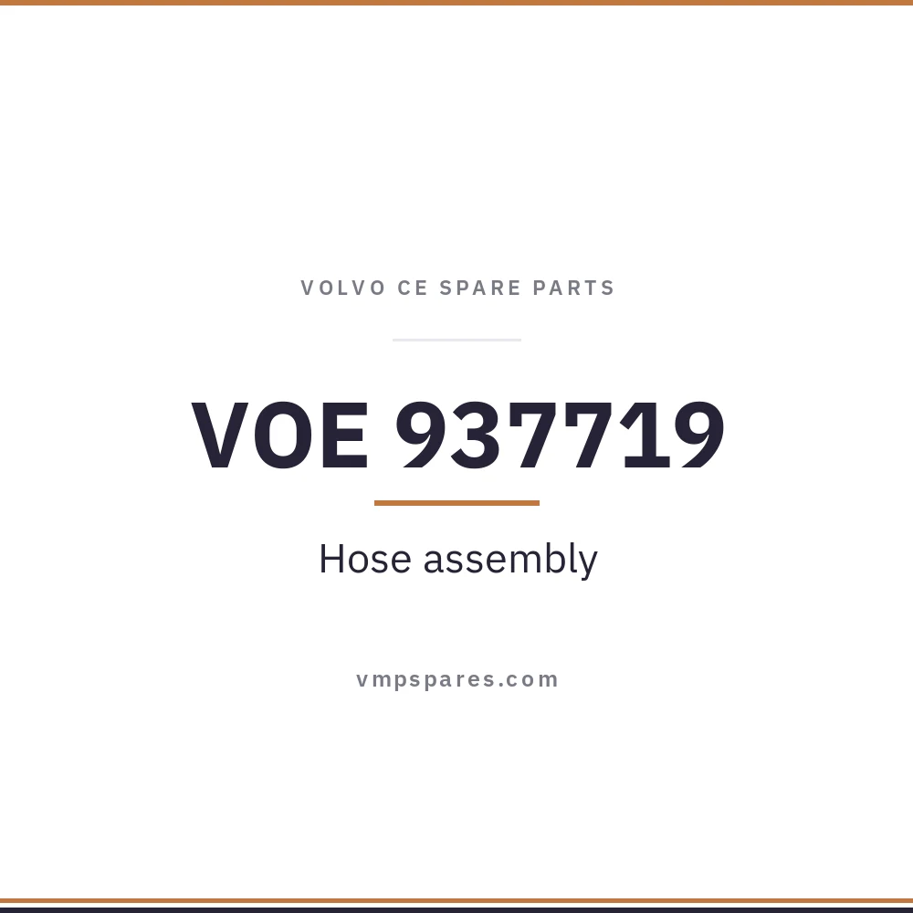 VOE 937719 – Hose assembly
