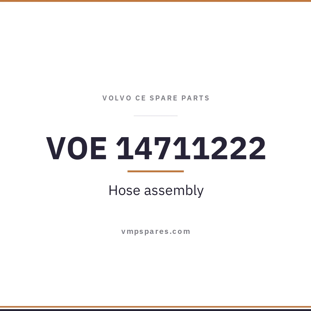 VOE 14711222 – Hose assembly