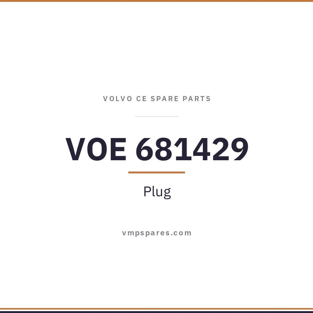 VOE 681429 – Plug