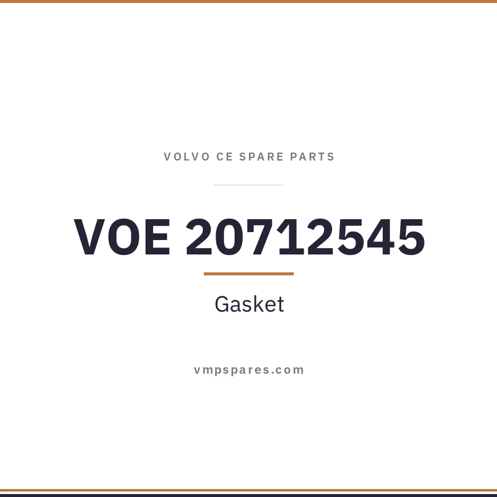 VOE 20712545 – Gasket