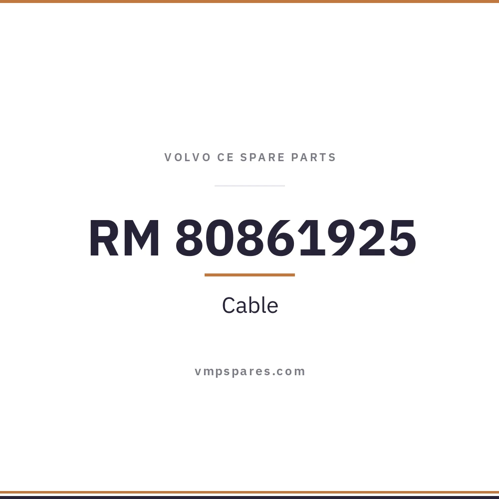 RM 80861925 – Cable
