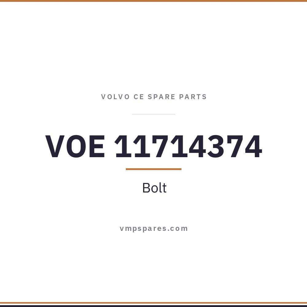 VOE 11714374 – Bolt