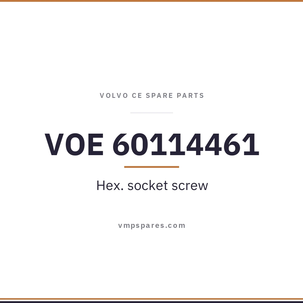 VOE 60114461 – Hex. socket screw
