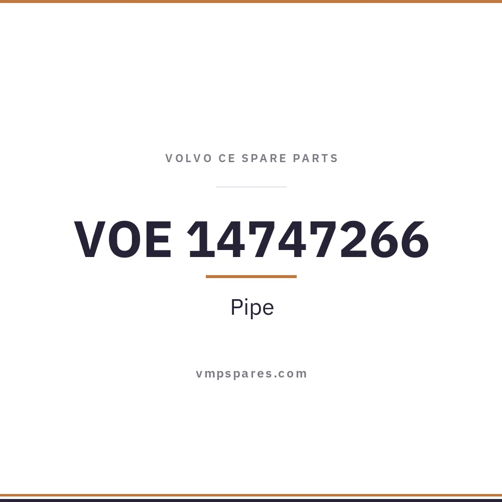 VOE 14747266 – Pipe