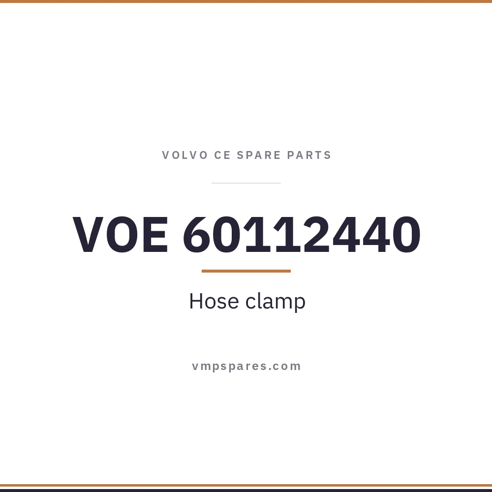 VOE 60112440 – Hose clamp