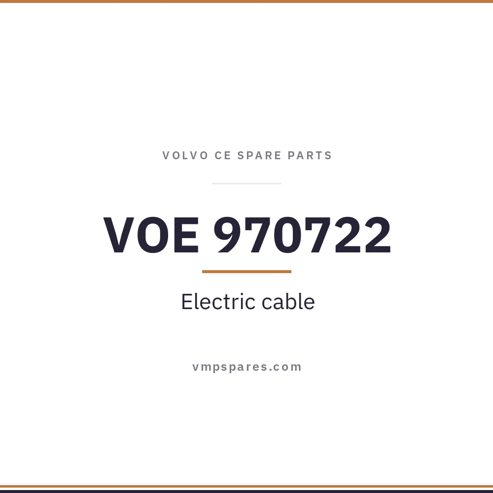VOE 970722 – Electric cable