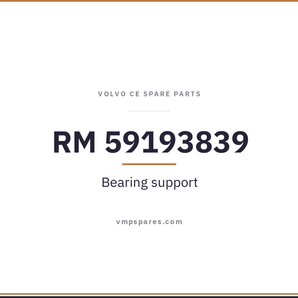 RM 59193839 – Bearing support