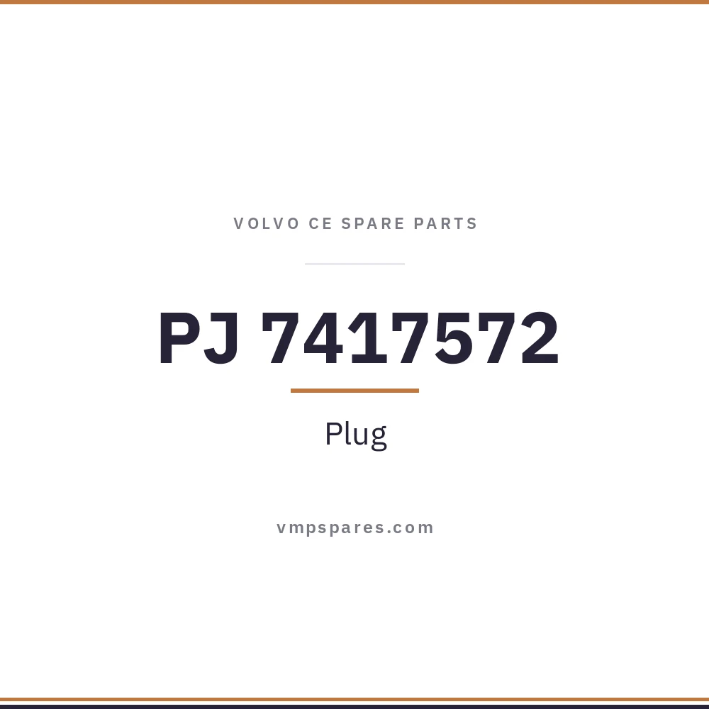 PJ 7417572 – Plug