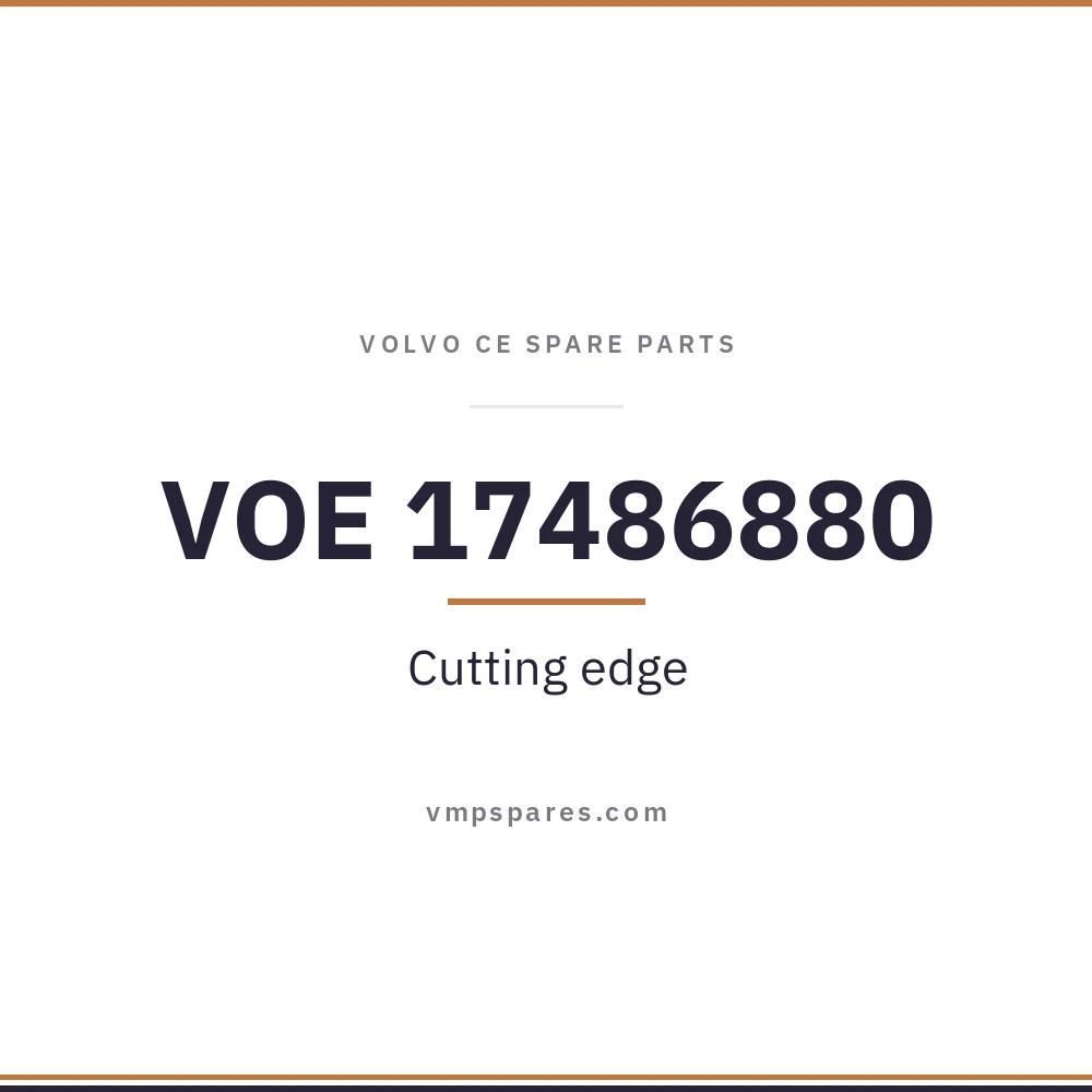 VOE 17486880 – Cutting edge