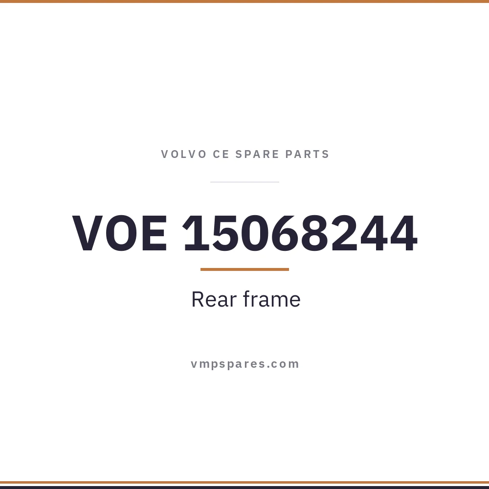 VOE 15068244 – Rear frame