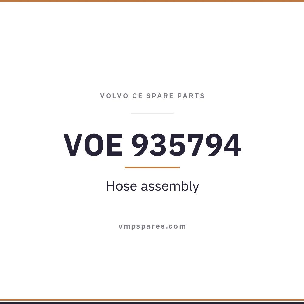 VOE 935794 – Hose assembly
