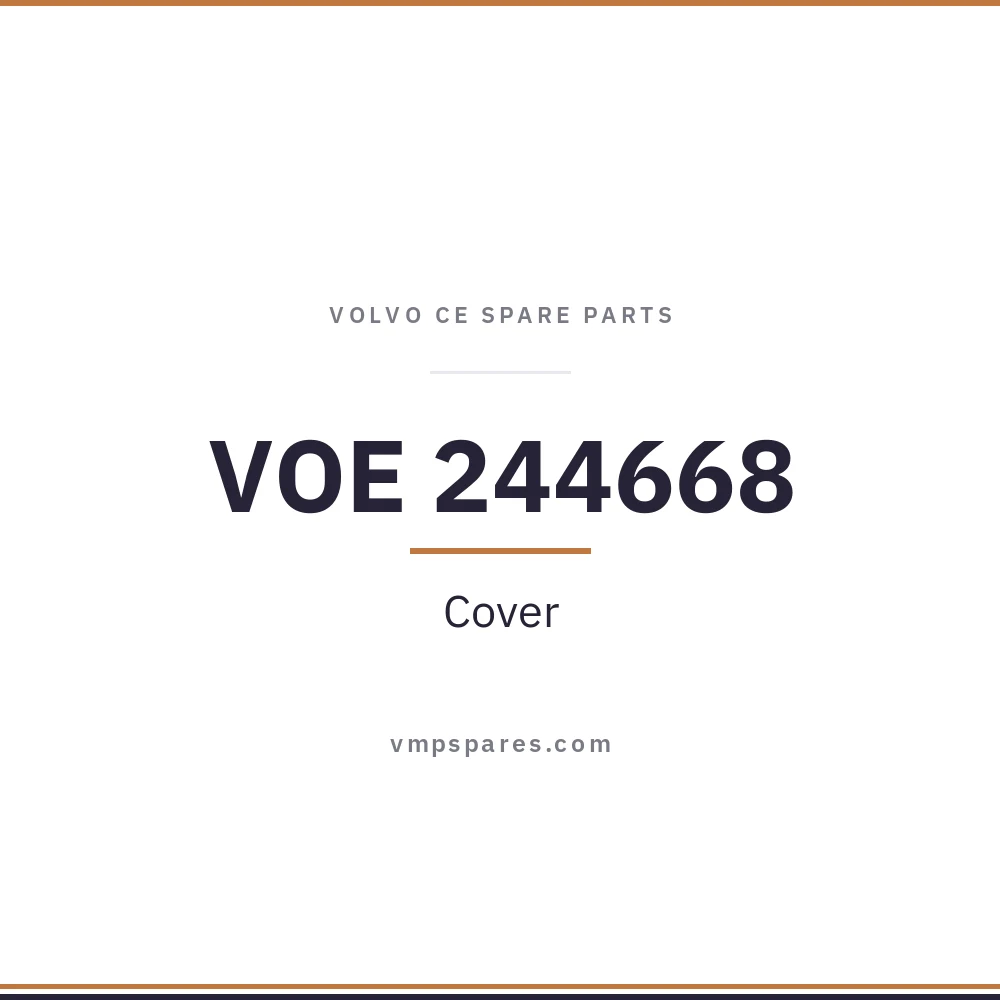 VOE 244668 – Cover