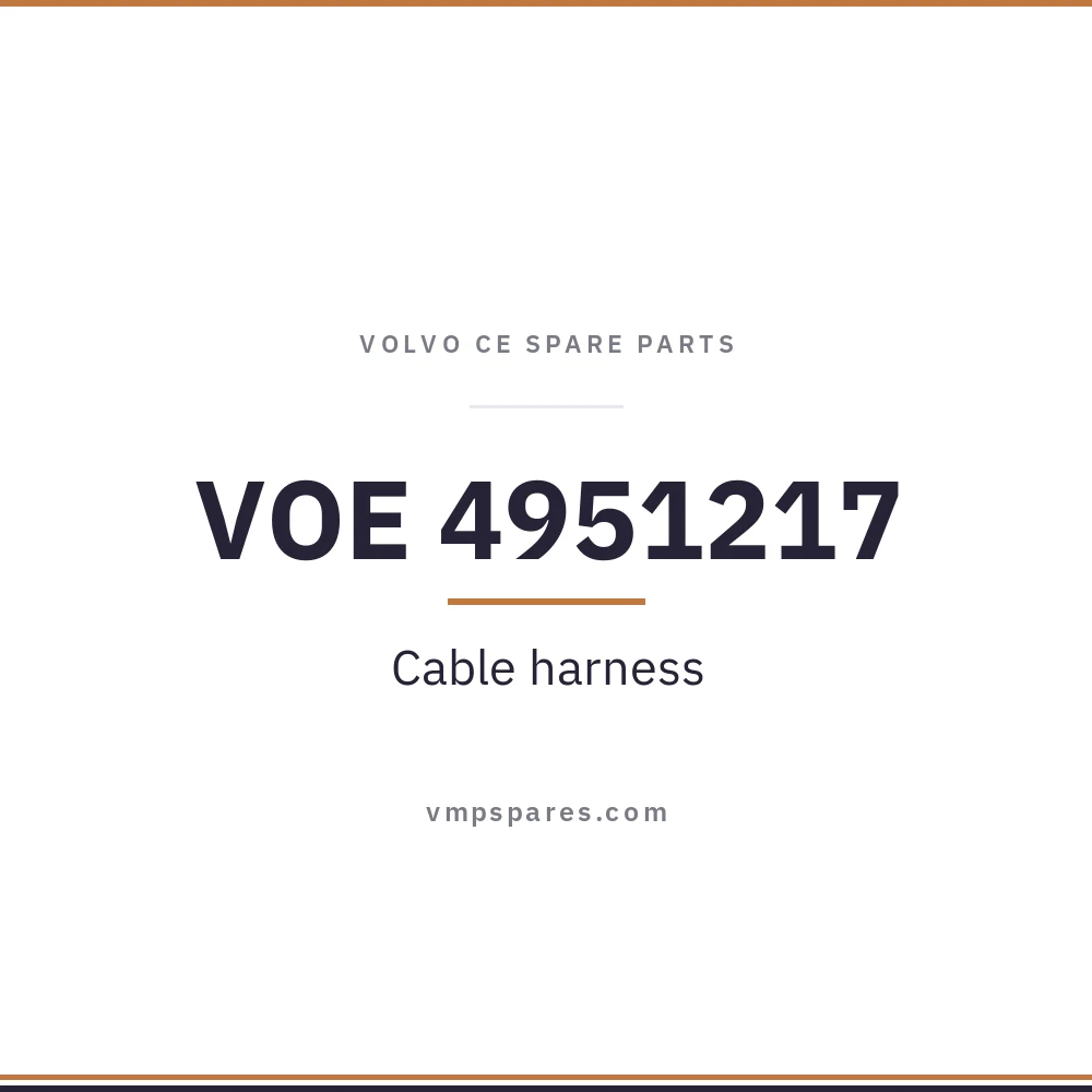 VOE 4951217 – Cable harness