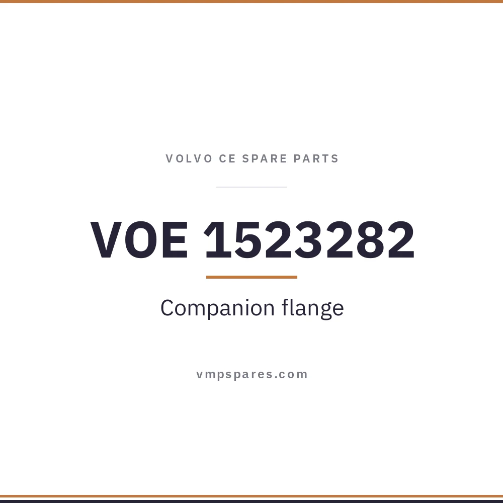 VOE 1523282 – Companion flange