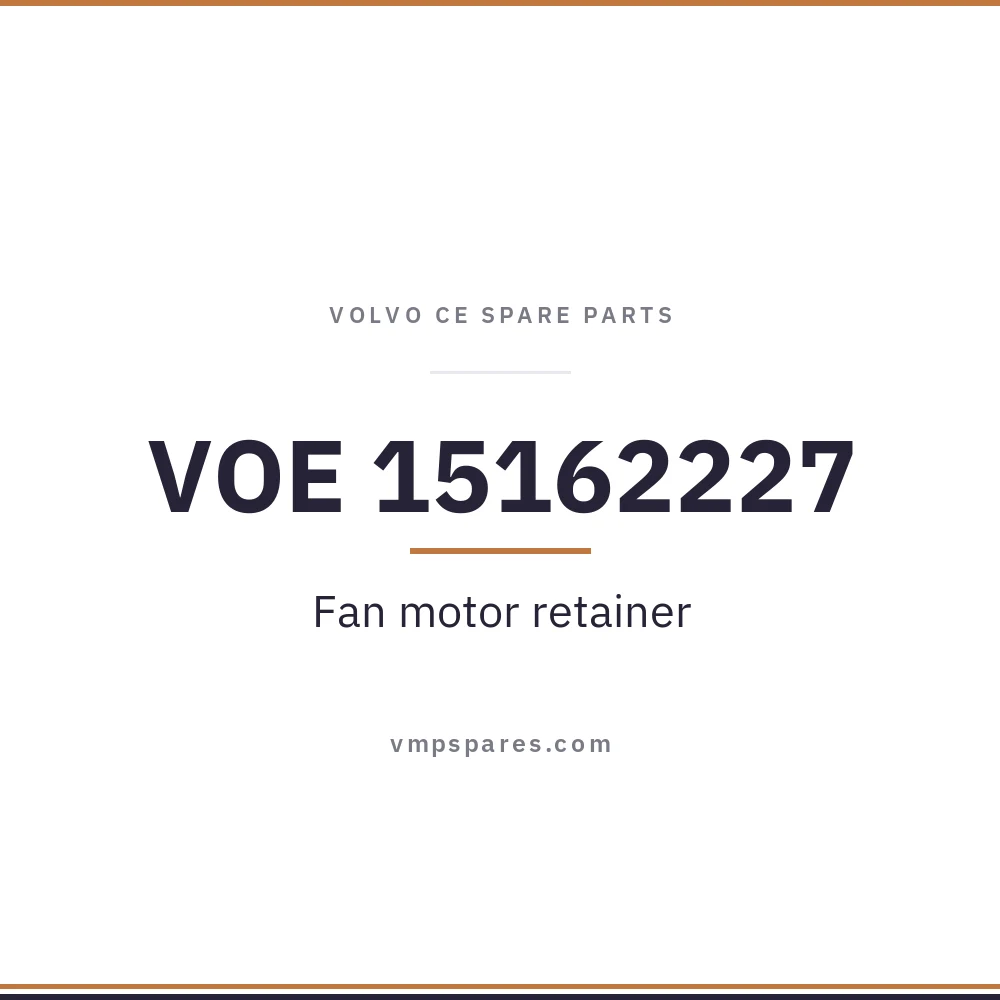 VOE 15162227 – Fan motor retainer