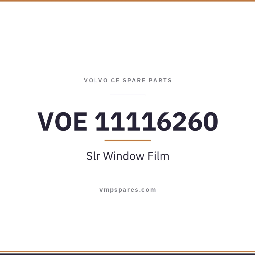VOE 11116260 – Slr Window Film