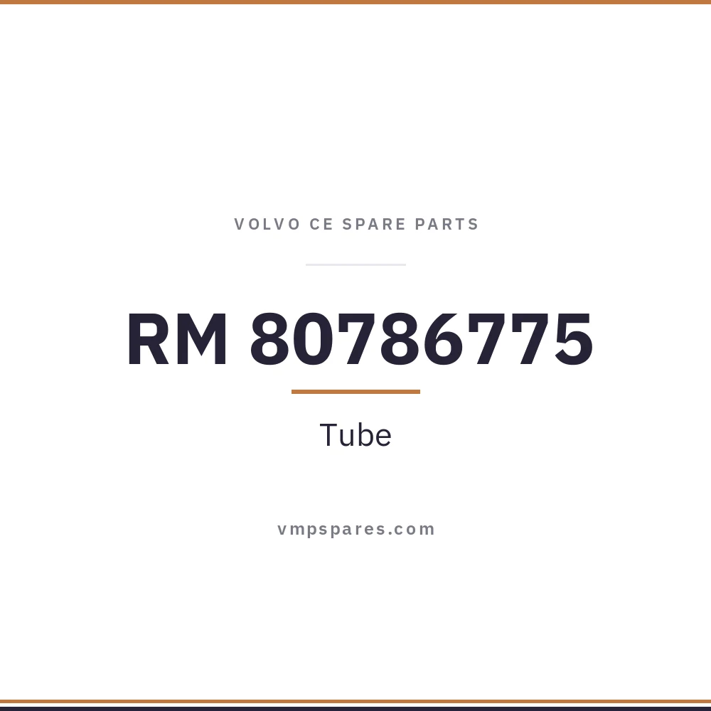 RM 80786775 – Tube