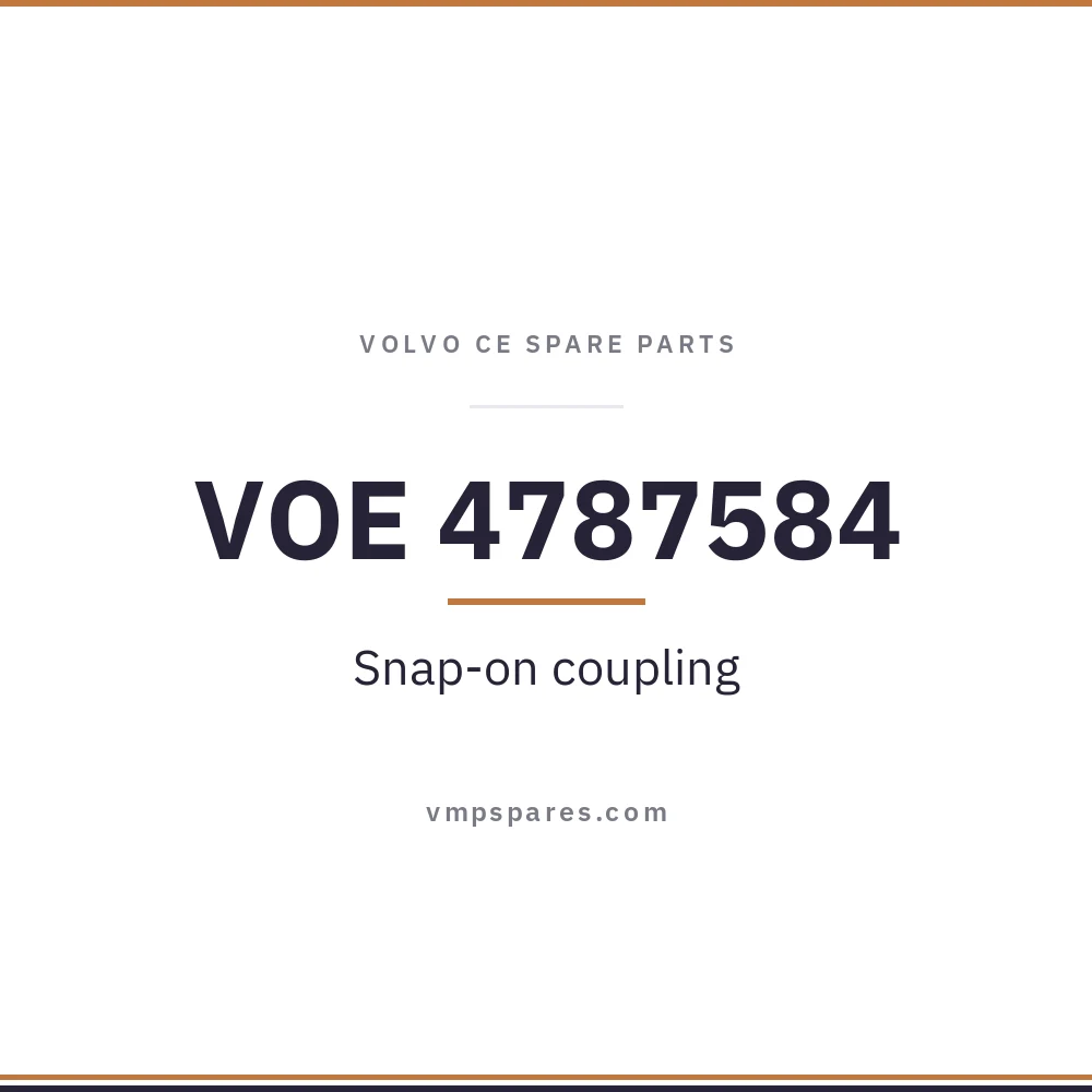 VOE 4787584 – Snap-on coupling