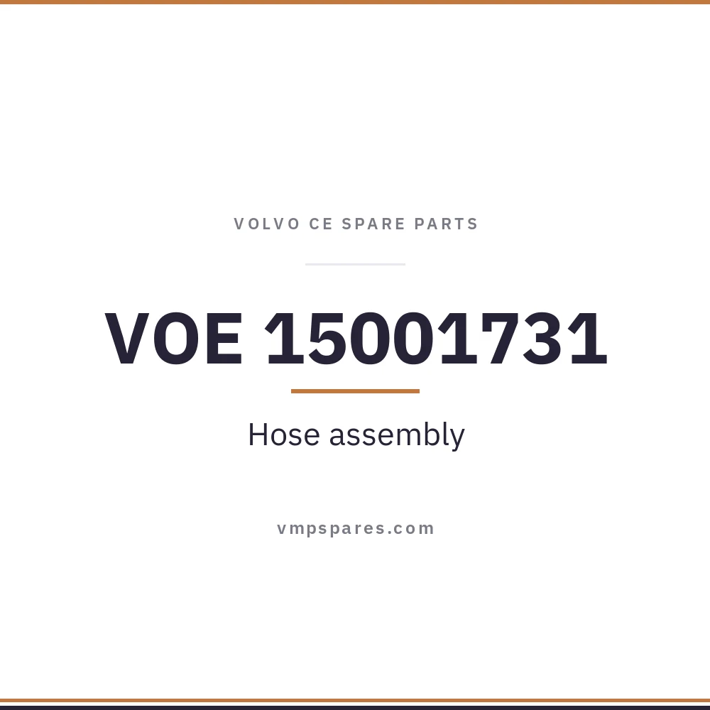 VOE 15001731 – Hose assembly
