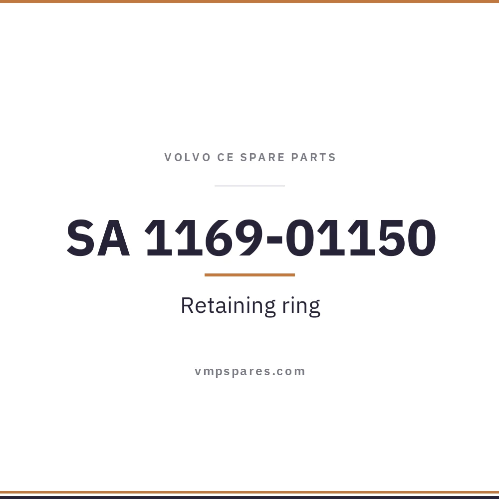 SA 1169-01150 – Retaining ring