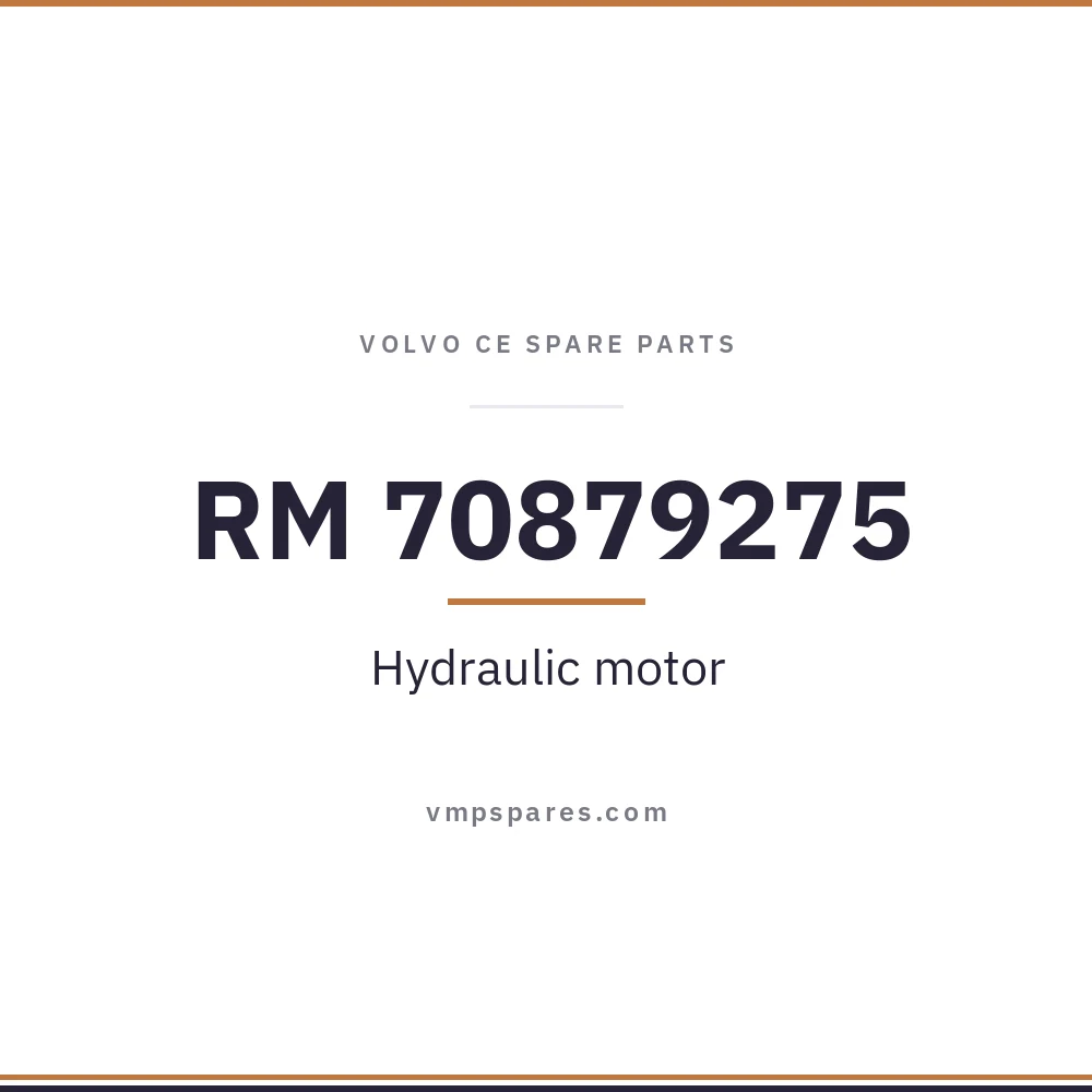RM 70879275 – Hydraulic motor