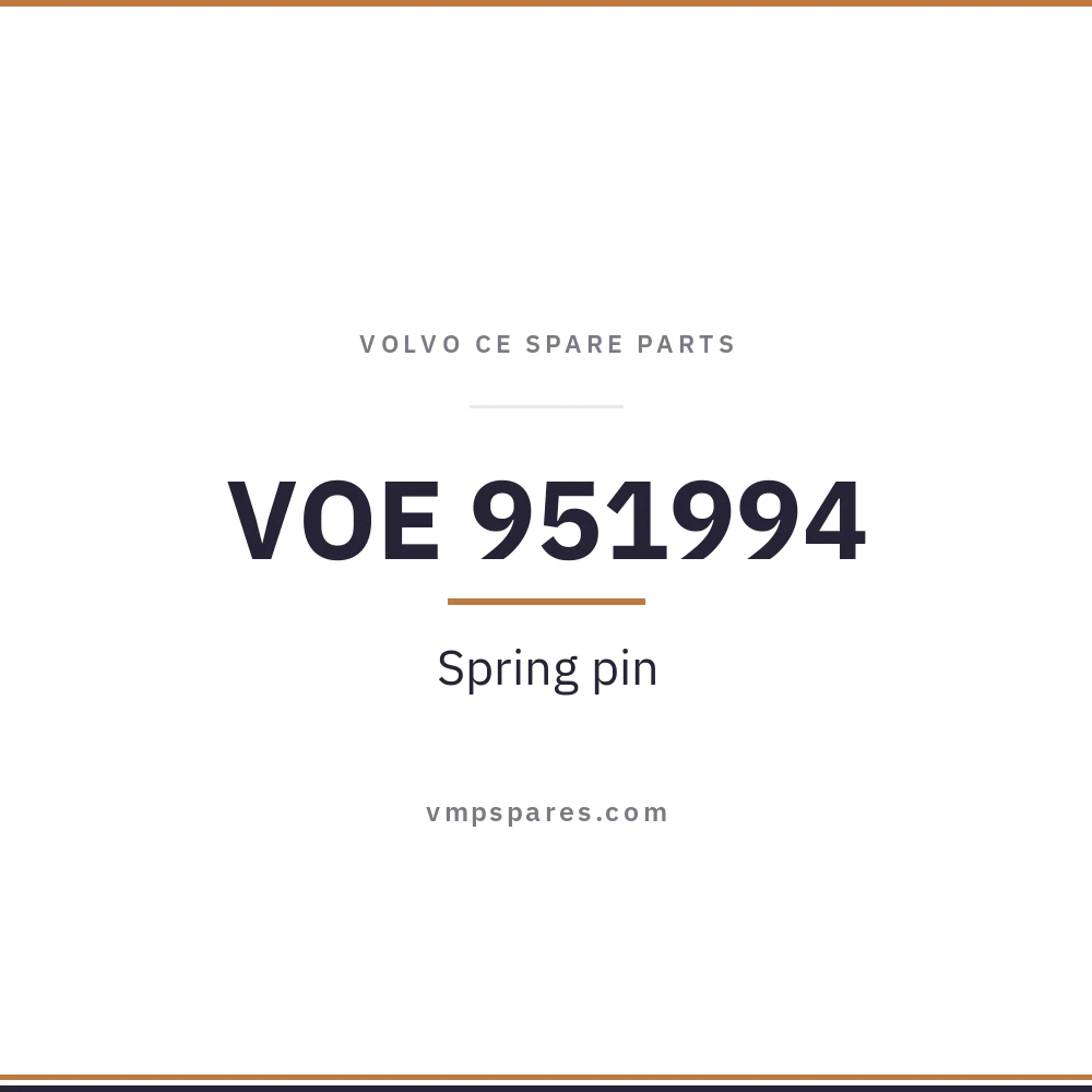 VOE 951994 – Spring pin