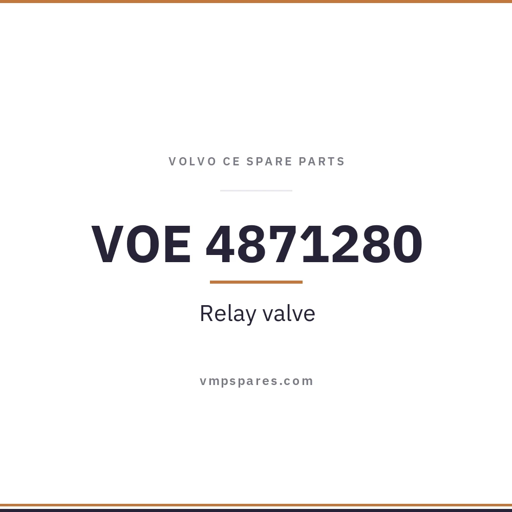 VOE 4871280 – Relay valve