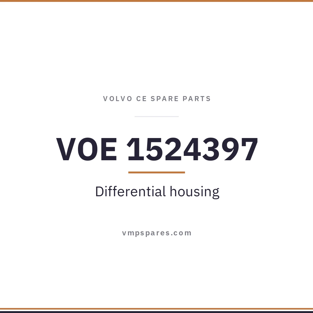 VOE 1524397 – Differential housing