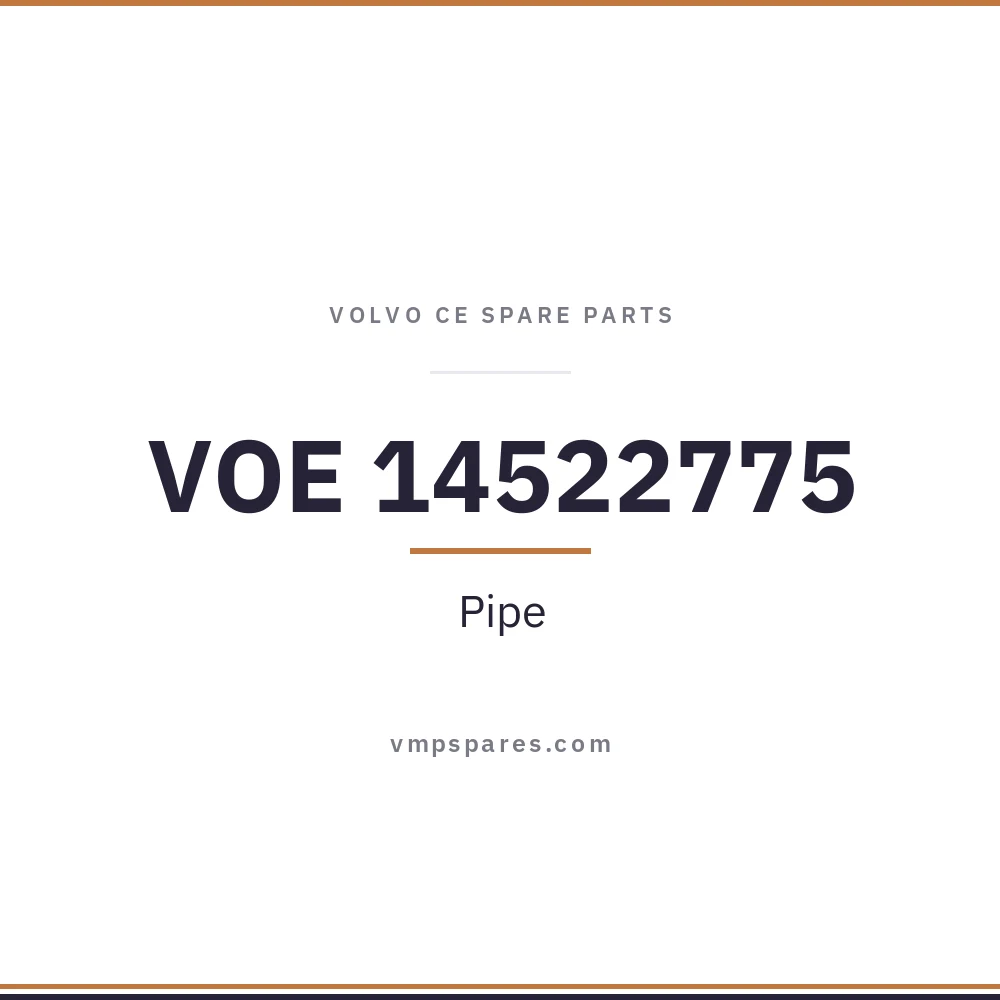 VOE 14522775 – Pipe