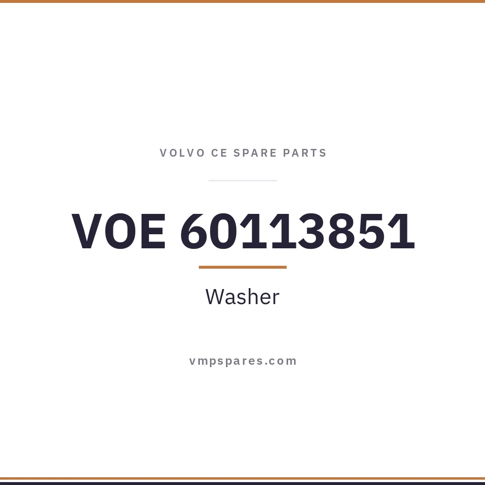 VOE 60113851 – Washer