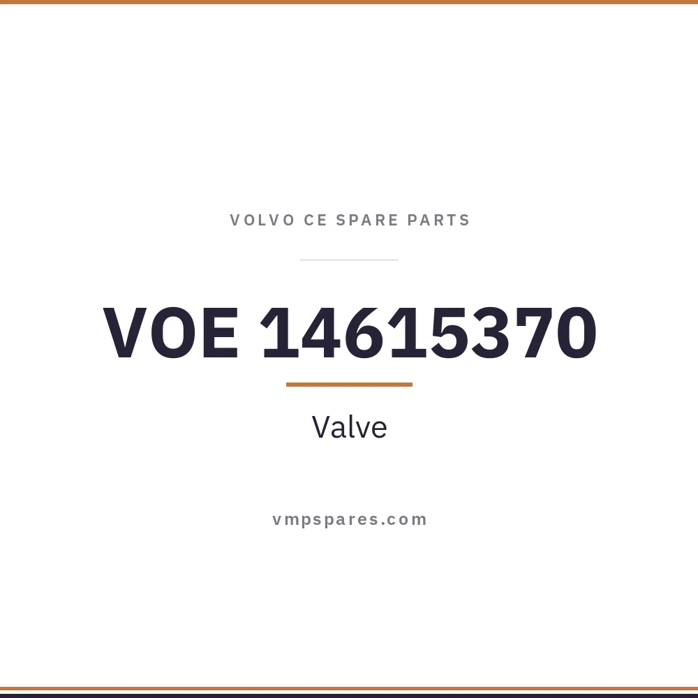 VOE 14615370 – Valve