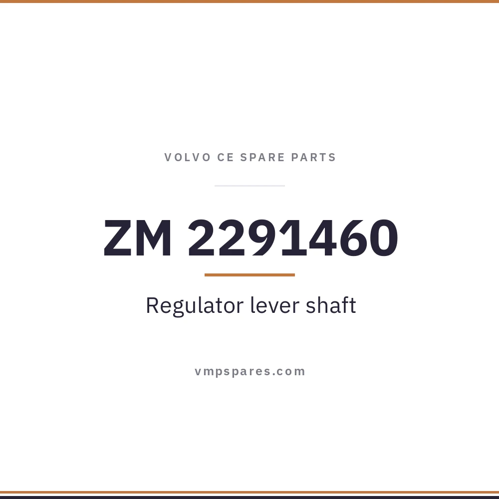 ZM 2291460 – Regulator lever shaft