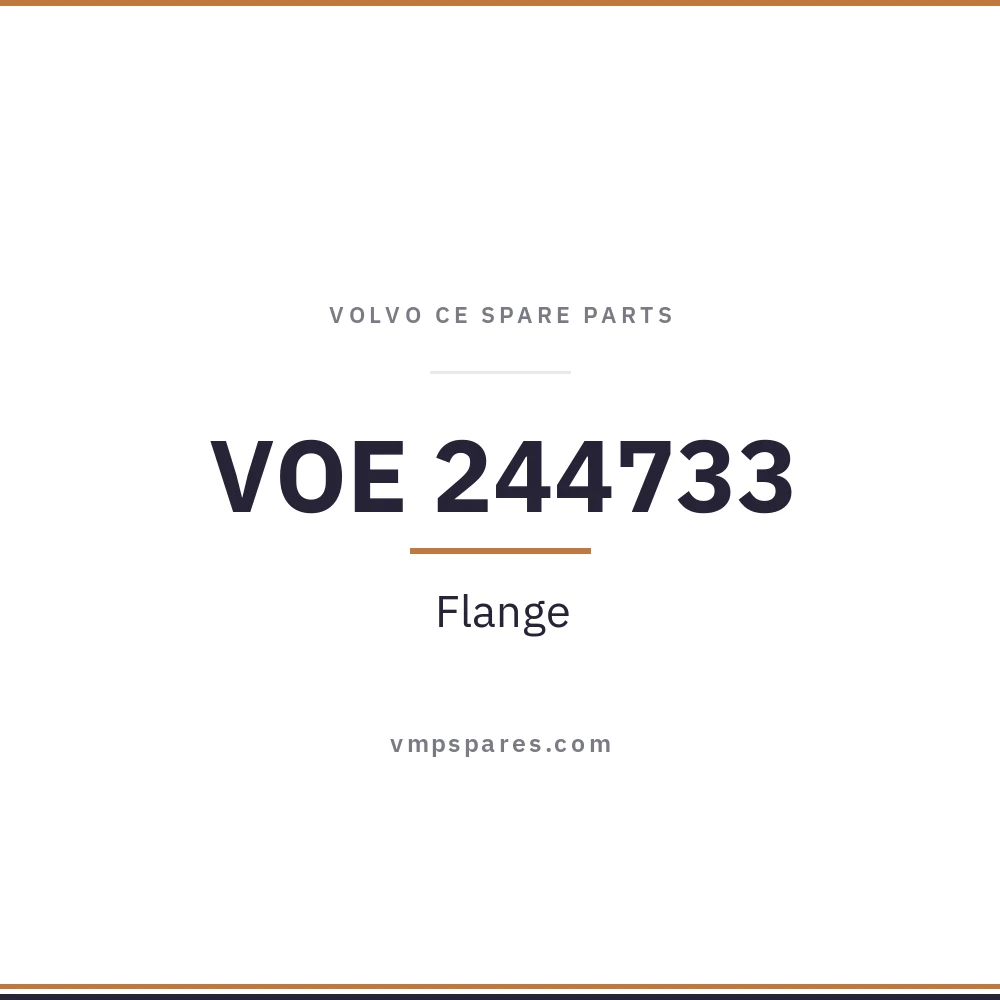 VOE 244733 – Flange