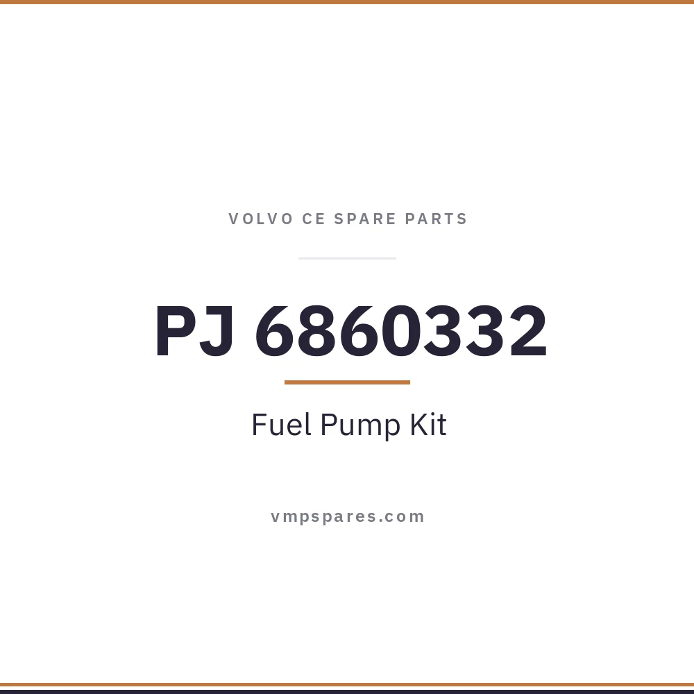PJ 6860332 – Fuel Pump Kit