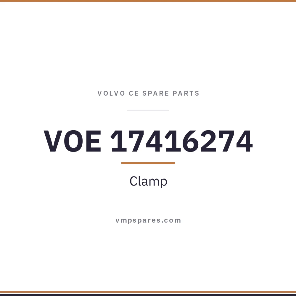 VOE 17416274 – Clamp
