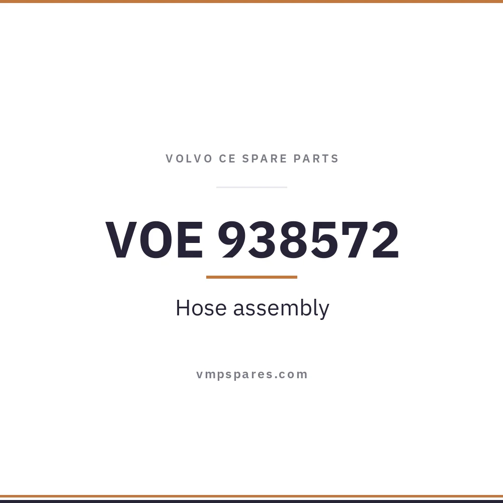 VOE 938572 – Hose assembly