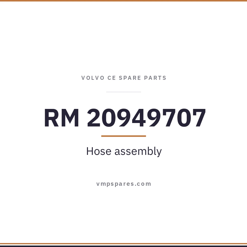 RM 20949707 – Hose assembly