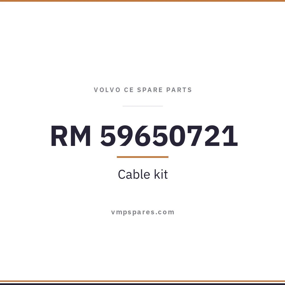 RM 59650721 – Cable kit