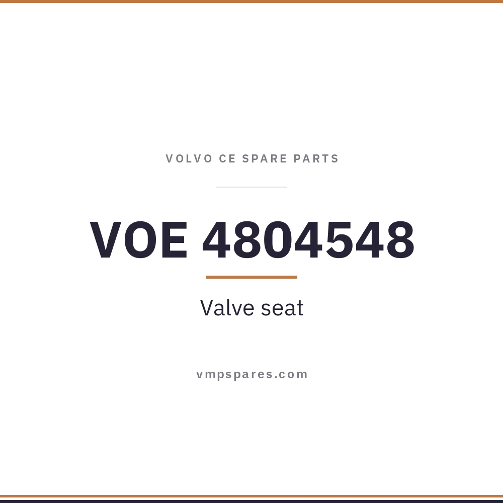 VOE 4804548 – Valve seat