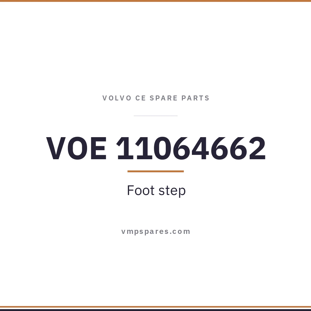 VOE 11064662 – Foot step